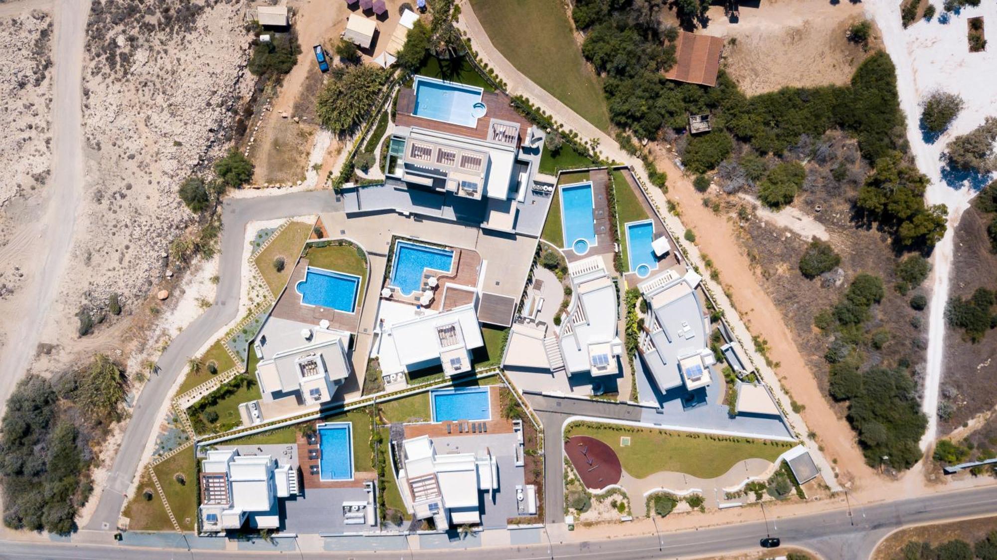 Sea Pearl Beachfront Villas - Breeze Ayia Napa Exteriér fotografie